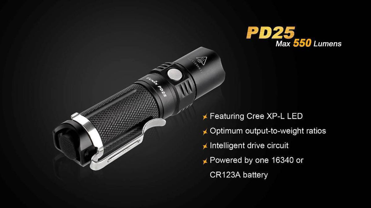 Every customer is treated as if they were a part of our family. Helping  people to find the Fenix PD25 LED Flashlight 550 Lumens Fenix