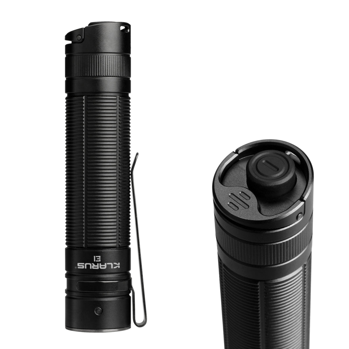Latest designs, Klarus E1 Pocket Flashlight EDC Dual-Switch Tactical  Rechargeable Light Klarus Now you can shop with speedy delivery